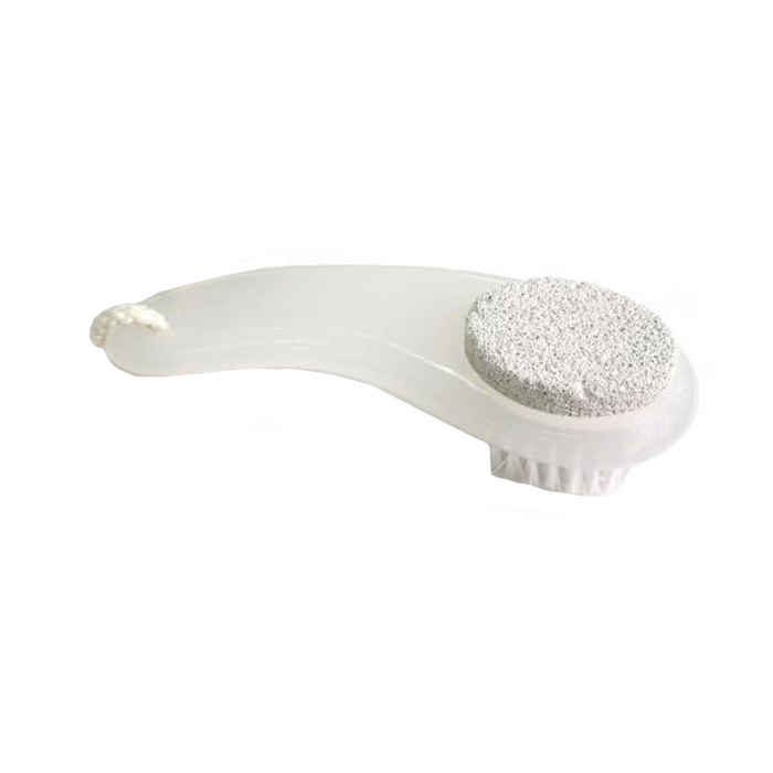 Buy Basicare Nail Brush W/Pumice Stone - Purplle
