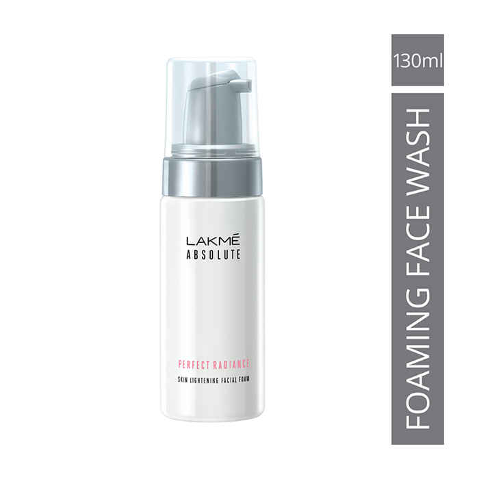 Buy Lakme Absolute Perfect Radiance Facial Foam (130 ml) - Purplle