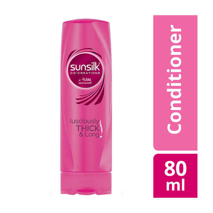 Buy Sunsilk Lusciously Thick & Long Conditioner (80 ml) - Purplle