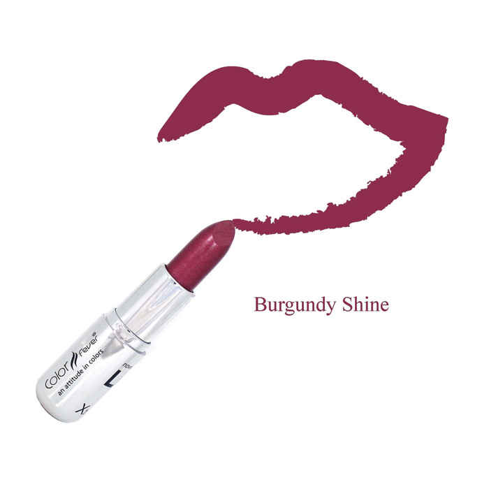 Buy Color Fever Lip Bomb Creme Lipstick Burgundy Shine (4.2 g) - Purplle