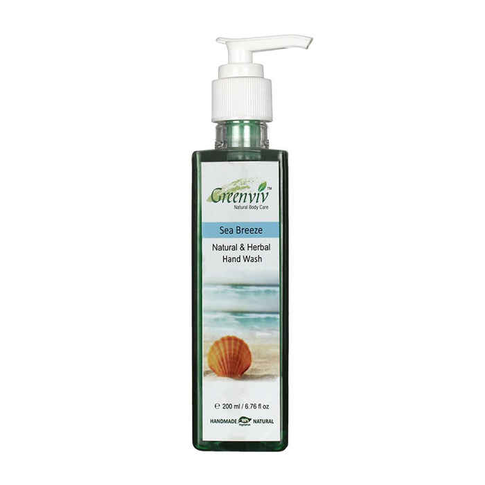 Buy Greenviv Natural Sea Breeze Hand Wash (200 ml) - Purplle