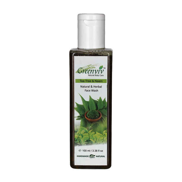 Buy Greenviv Natural Neem Face Wash (100 ml) - Purplle