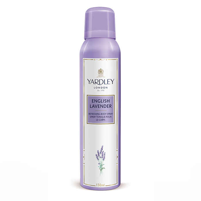 Buy Yardley Refreshing Body Spray English Lavender (150 ml) - Purplle