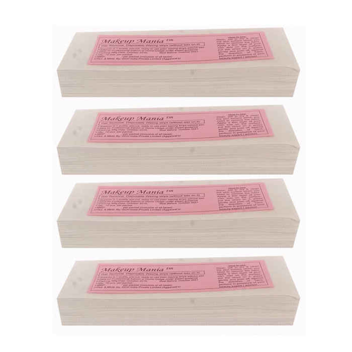 Buy Makeup Mania Hair Removal Waxing Strips - White 280 Pcs - Purplle