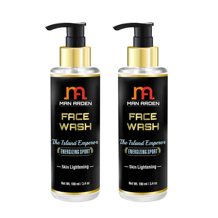 Buy Man Arden Face Wash The Island Emperor (Energizing Sport) (100 ml) x Pack of 2 - Purplle