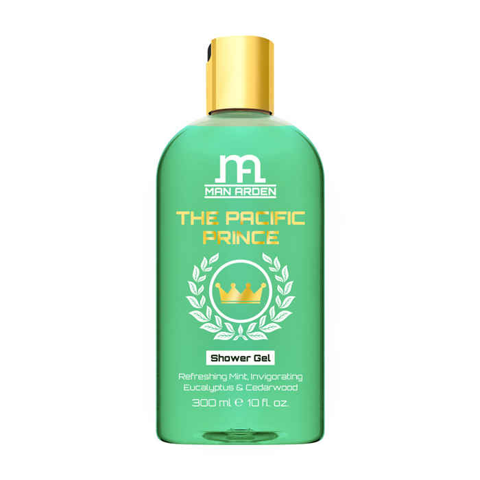Buy Man Arden The Pacific Prince Luxury Shower Gel Body Wash (300 ml) - Purplle