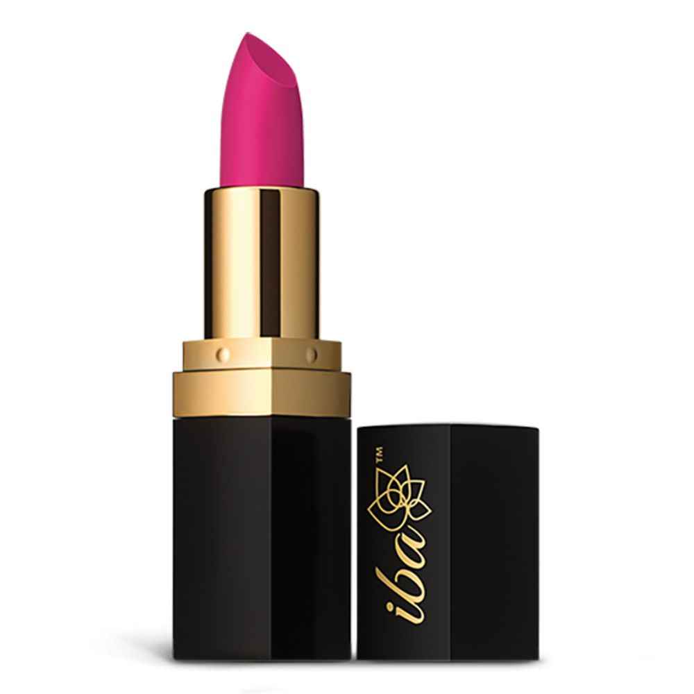 Buy Iba Halal Care PureLips Long Stay Matte Lipstick Shade M12 Pink Orchid (4 g) - Purplle