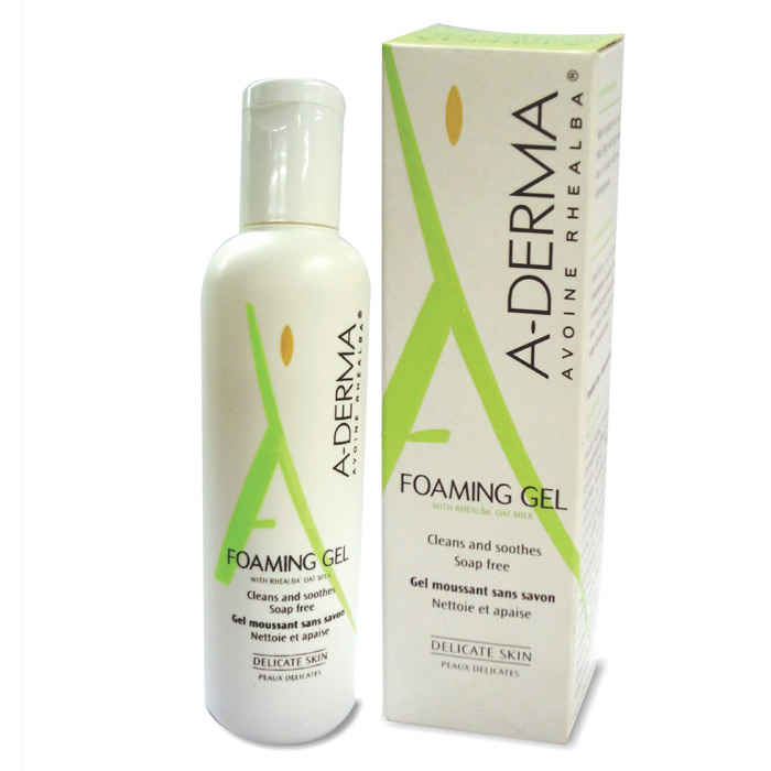 Buy A-Derma Soothing Foaming Gel 100 ml - Purplle