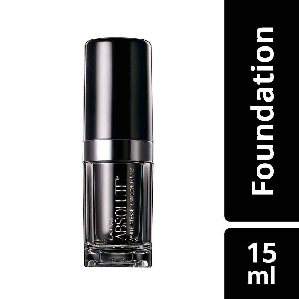 Buy Lakme Absolute White Intense Skin Cover Foundation - Ivory Fair 01 (15 ml) - Purplle
