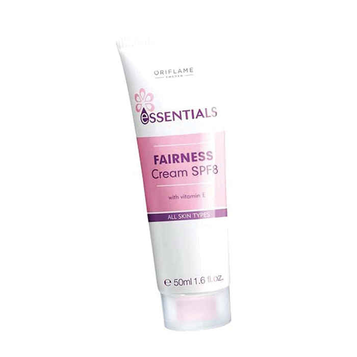 Buy Oriflame Essentials Fairness Cream SPF 8 with Vitamine E (50 g) - Purplle