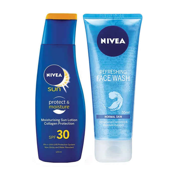 Buy Nivea Sun, Moisturising Lotion, SPF 30 (125 ml) - Purplle