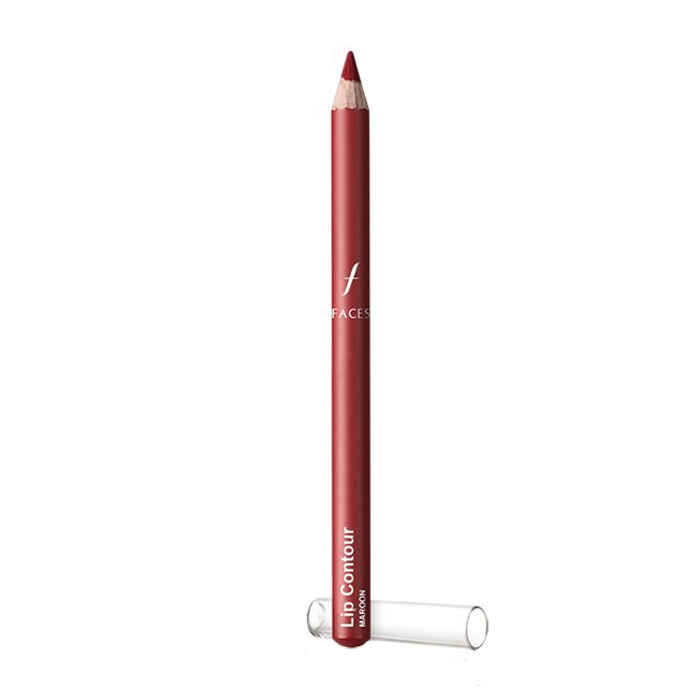Buy Faces Canada Lip Contour Maroon 09 (1.14 g) - Purplle