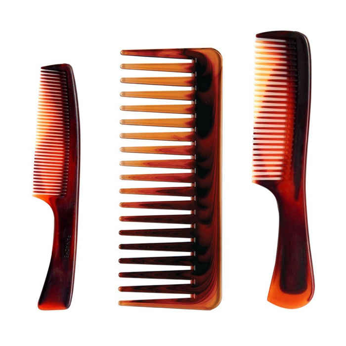 Buy Panache Hair Combs - Styling Combo, 3 Pcs., Handle Pocket, Volume & Grooming Combs, Beauty, Hair Care & Styling, Hair Styling Tools, Combs - Purplle