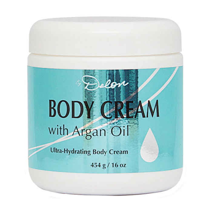 Buy Delon Argan Oil Body Cream (454 g) - Purplle