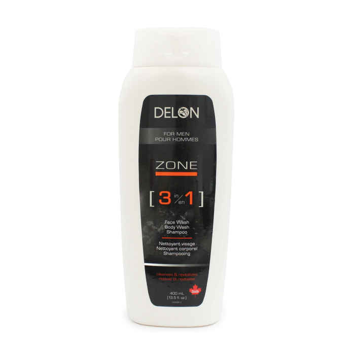 Buy Delon Zone 3X1 For Men (400 ml) - Purplle