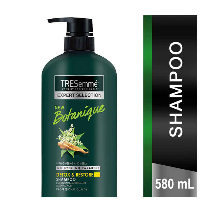 Buy Tresemme Botanique Detox & Restore Shampoo (580 ml) - Purplle