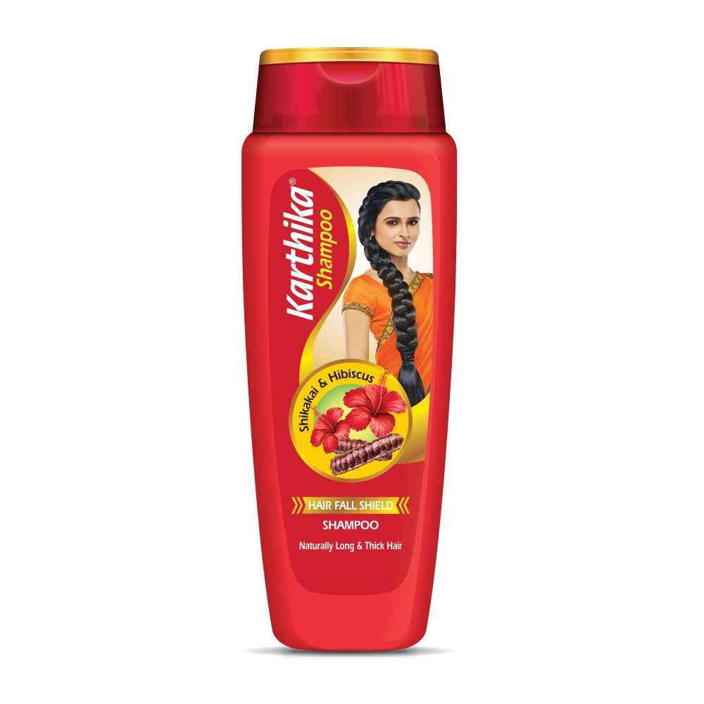 Buy Karthika Hairfall Shield - Shikakai & Hibiscus Shampoo - (175 ml) - Purplle