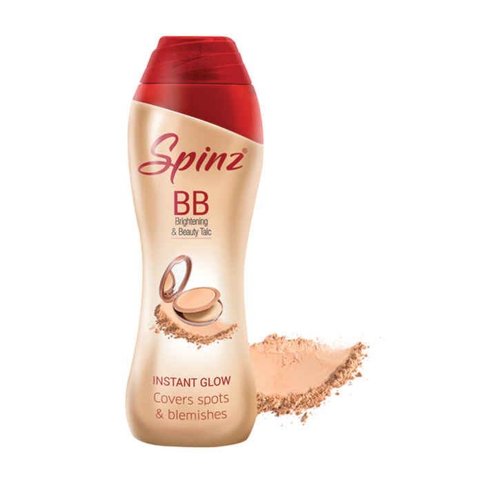 Buy Spinz Brighting And Beauty Talc (50 g) - Purplle
