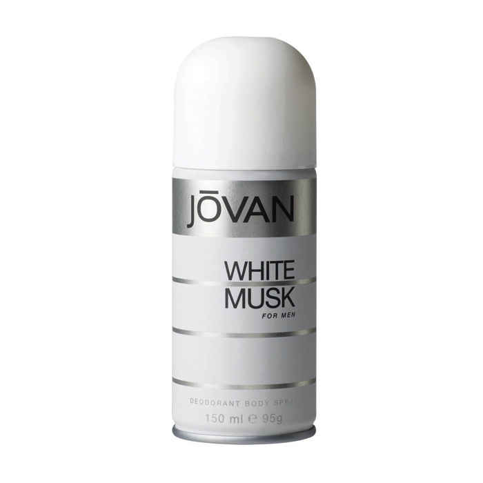 Buy Jovan Body Spray White Musk Men (150 ml) - Purplle