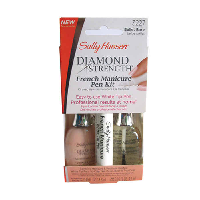 Buy Sally Hansen Diamond Strength French Man Pen Kit - Rose Tendre #13.3Ml - Purplle