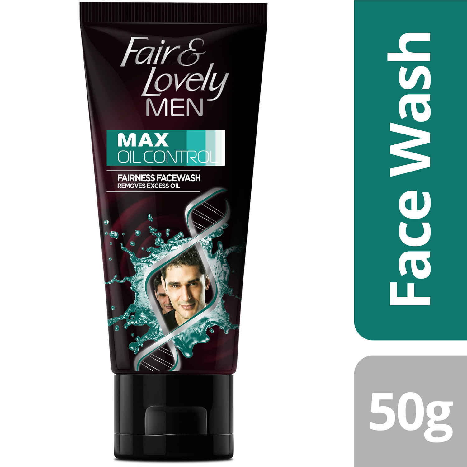 Buy Fair & Lovely Men Oil Control Face Wash (50 g) - Purplle