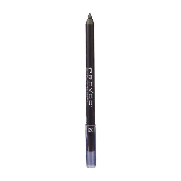 Buy Provoc Gel Eye Liner Black Glitter Water Proof 99 Black Caviar (1.2g) - Purplle