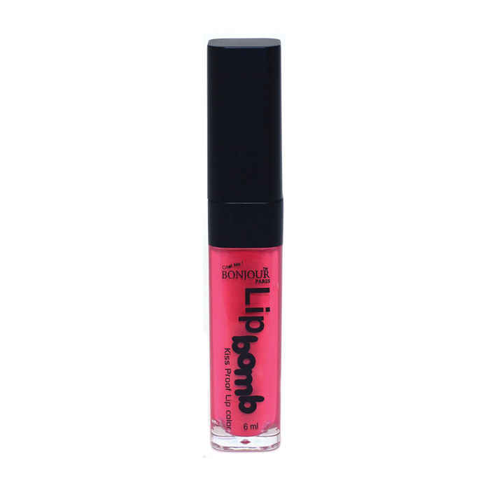 Buy Bonjour Paris Super Mattf Lip Color Cardinal Pink, 0.20 Ounce - Purplle