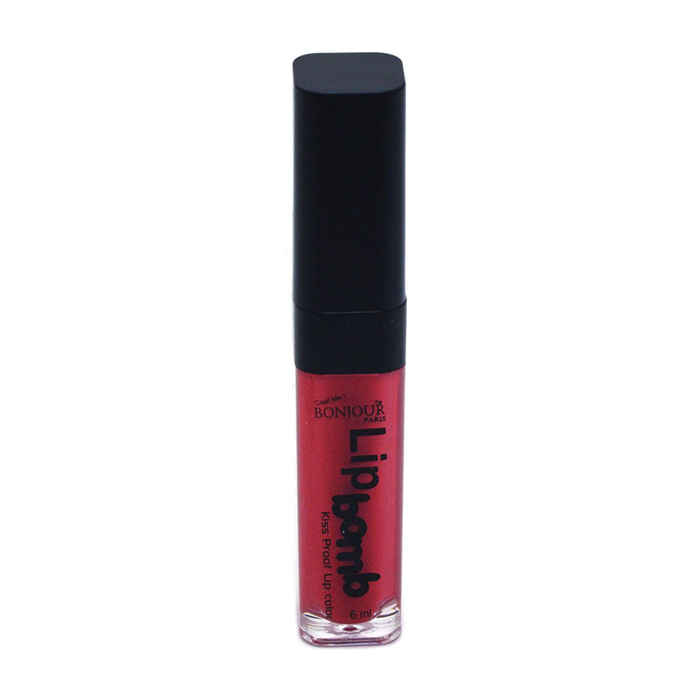 Buy Bonjour Paris Super Matt Lip Color Passion Red, 0.20 Ounce - Purplle