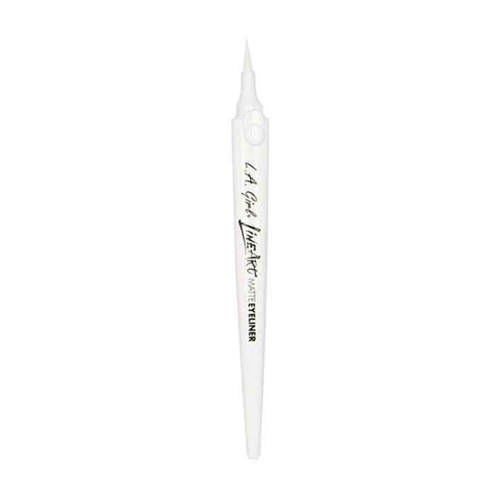 Buy L.A. Girl Matte Line Art Eyeliner Pure White 0.22 g - Purplle