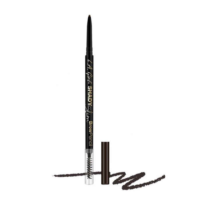 Buy L.A. Girl shady Slim Brow Pencil-Blackest Brown (0.08 g) - Purplle