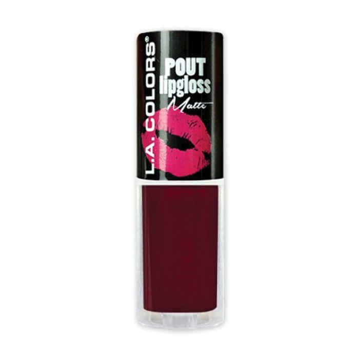 Buy L.A. Colors Pout Matte Lip Gloss - Scrumptious 4 g - Purplle