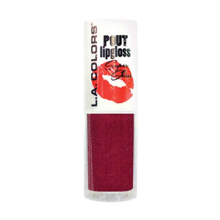 Buy L.A. Colors Pout Shiny Lip Gloss - Muah 4 g - Purplle
