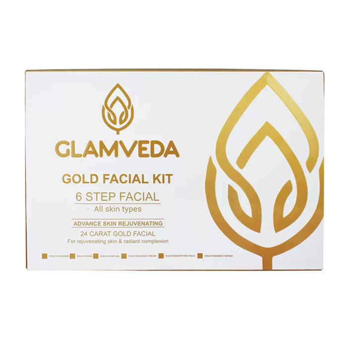 Buy Glamveda Gold Advance Skin Rejuvenating Facial Kit (300 g) - Purplle