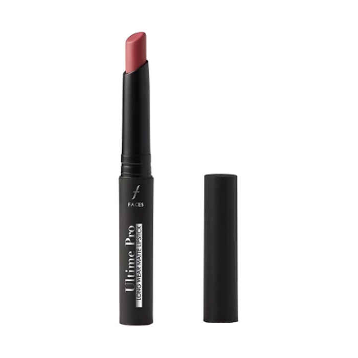 Buy Faces Canada Ultime Pro Longwear Matte Lipstick Peach Blush 05 (2.5 g) - Purplle