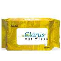 Buy Clarus Wet Wipes-Sandal (30 pulls) - Purplle