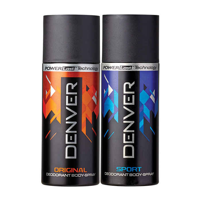 Buy Denver Original And Sport Deo Combo (Pack Of 2) (300 ml) - Purplle
