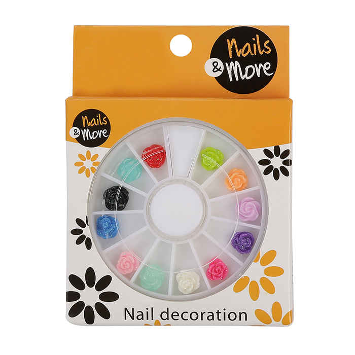 Buy Nails&More NLA-15 3d flower - Purplle