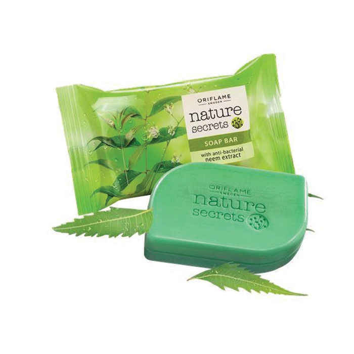 Buy Oriflame Nature Secrets Soap Bar With Anti-Bacteria Neem Extract - Purplle