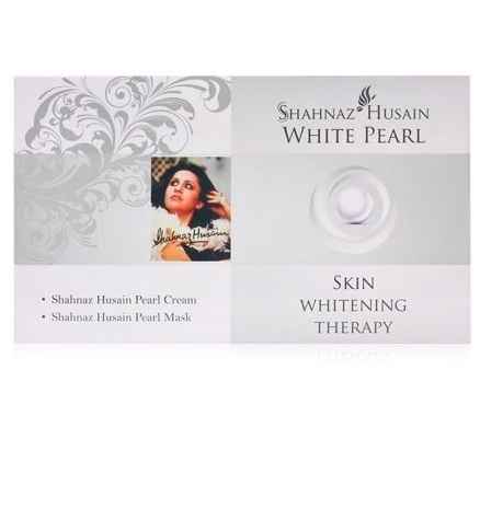 Buy Shahnaz Husain White.Pearl Skin Whitening Therapy Mini Kit - Purplle