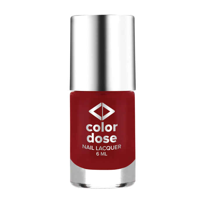 Buy Color Dose Matt Trendy Red 35 Nail Polish - Purplle