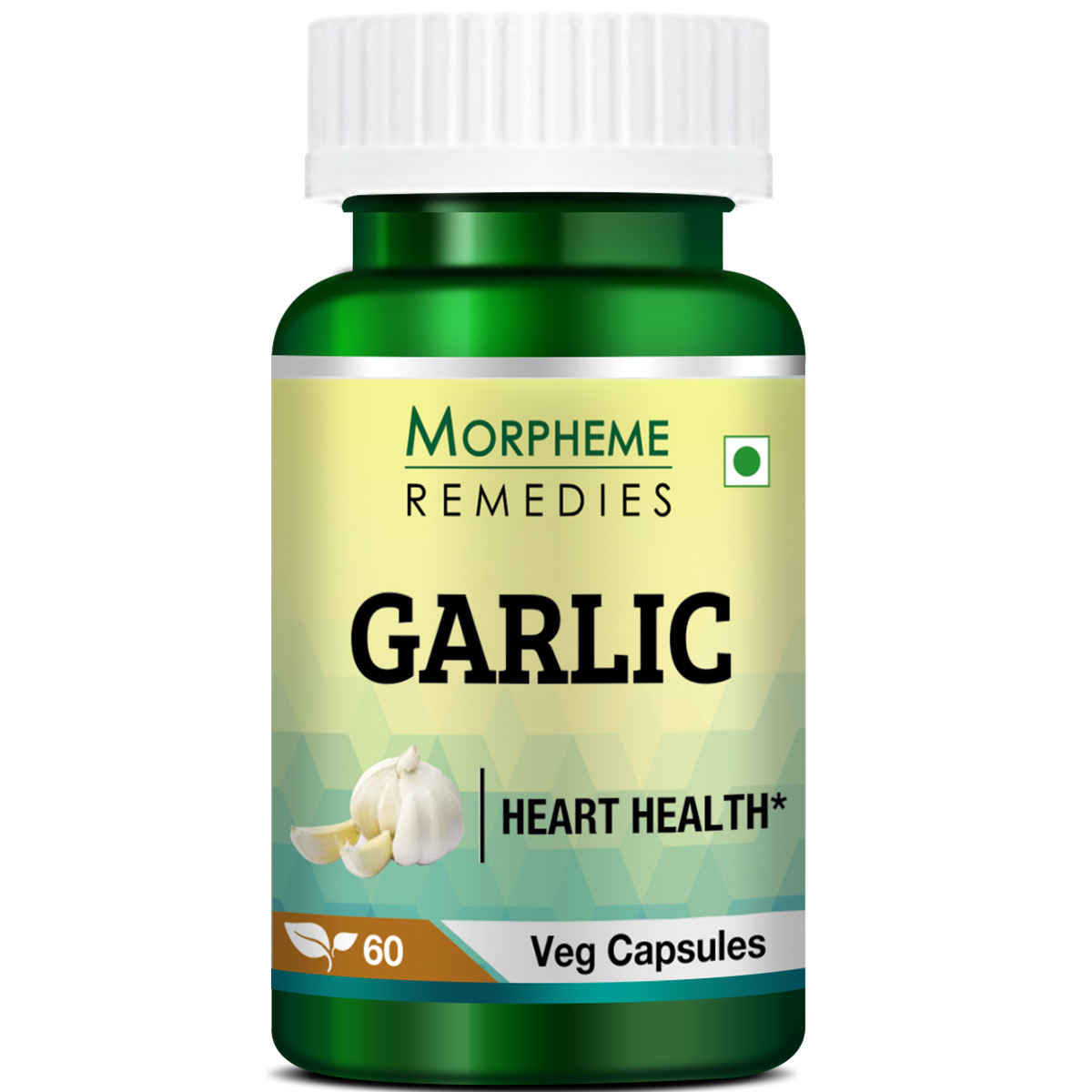 Buy Morpheme Garlic 500mg Extract - 60 Veg Caps - Purplle