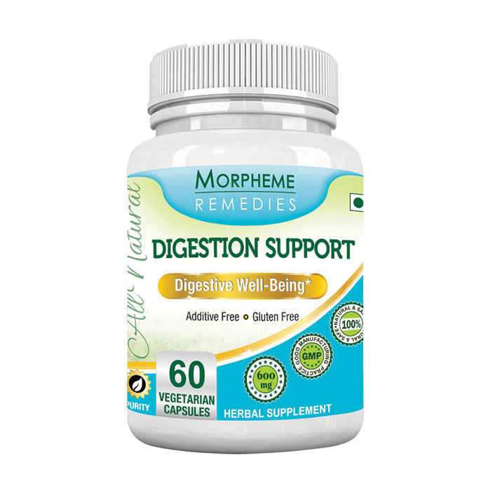 Buy Morpheme Digestion Support 600mg Extract 60 Veg Caps - Purplle