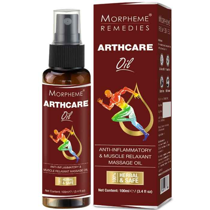 Buy Morpheme Arthcare Oil With Spray (100 ml) - Purplle
