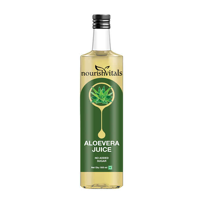 Buy NourishVitals Aloevera Juice - No Added Sugar - 500ml - Purplle