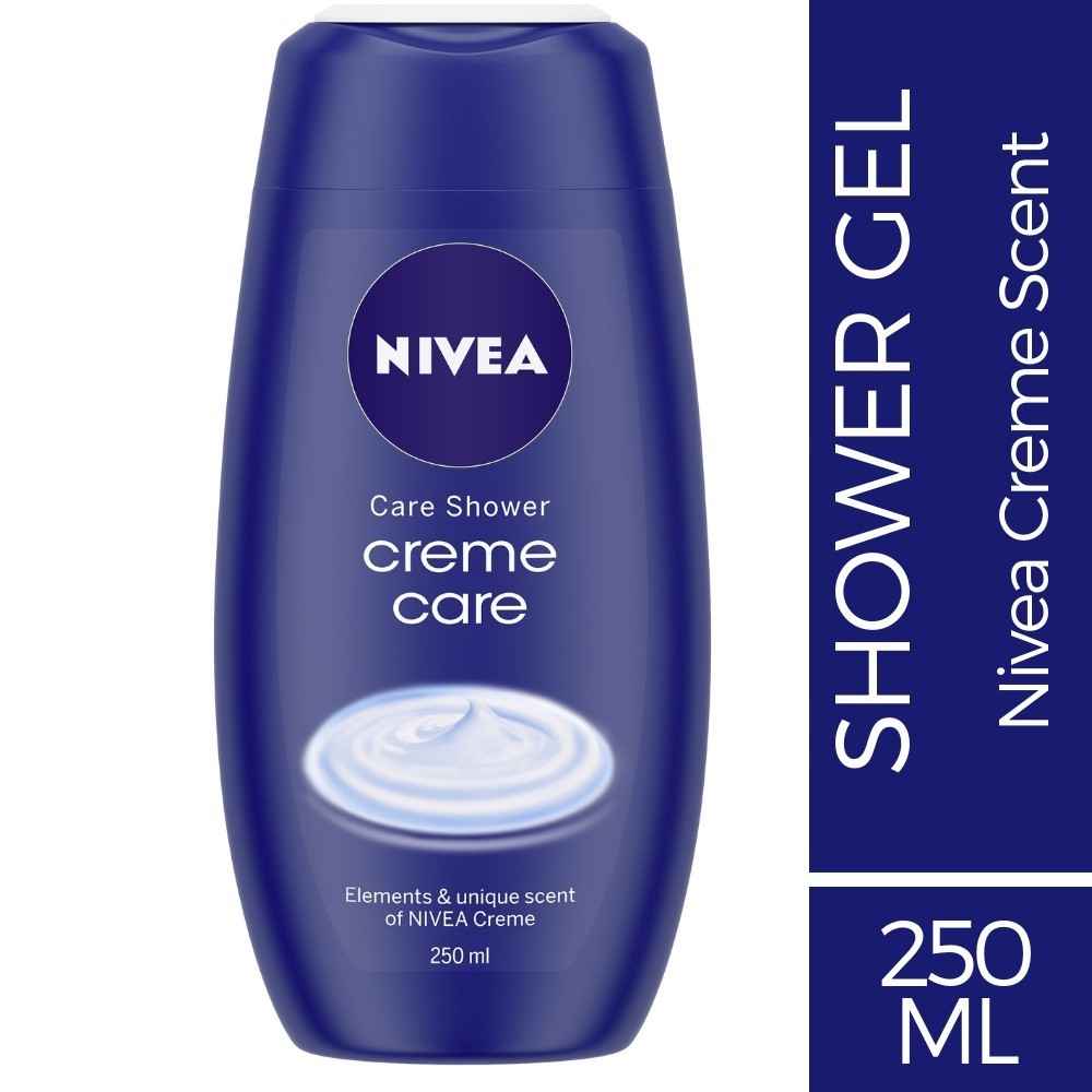 Buy Nivea Shower Gel, Creme Care Body Wash, Women (250 ml) - Purplle