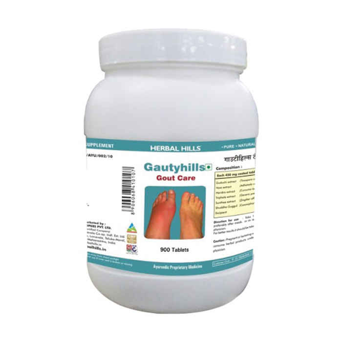 Buy Herbal Hills Gautyhills - Value Pack 900 Tablets - Purplle