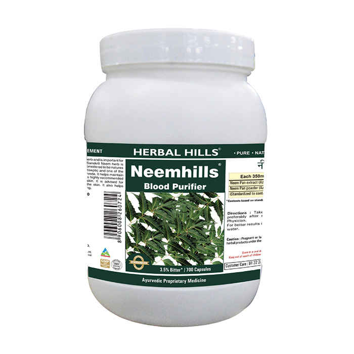 Buy Herbal Hills Neemhills - Value Pack 700 Capsule - Purplle
