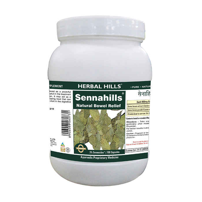 Buy Herbal Hills Sennahills - Value Pack 700 Capsule - Purplle
