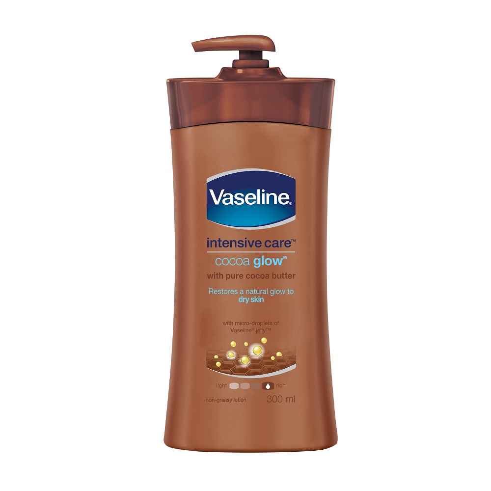 Buy Vaseline Cocoa Radiant Lotion Pump (300 ml) - Purplle
