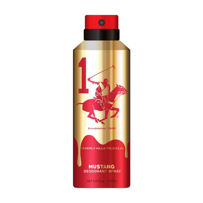Buy Beverly Hills Polo Club Gold Deo (175 ml) - No.1 - Mustang - Purplle
